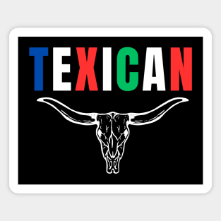 Texas Proud TEXICAN Smash-Up Magnet